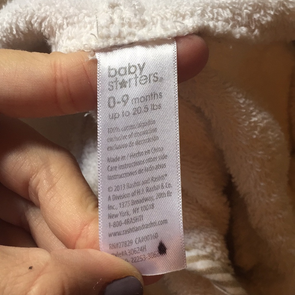 Sock Monkey Bath Robe ⭐️ - Picture 5 of 5